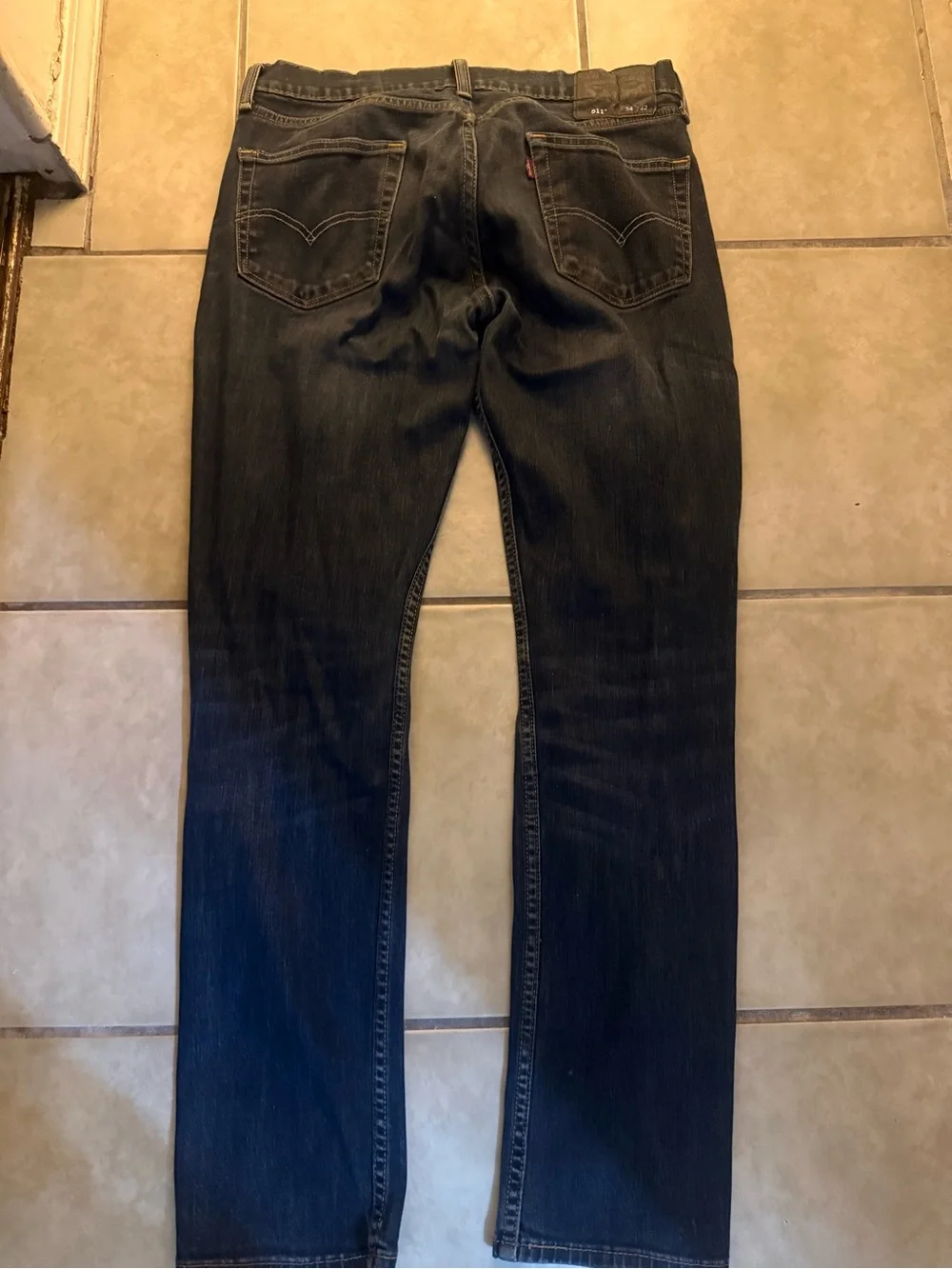Levi's 511 Slim Straight Jeans in dark indigo